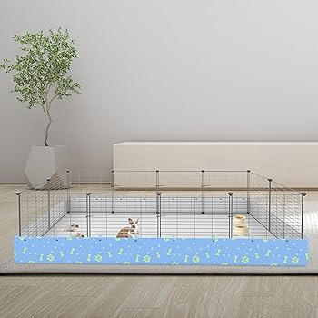 Amazon.com : MODESLAB Guinea Pig Cages with Liner, 8-Sqft